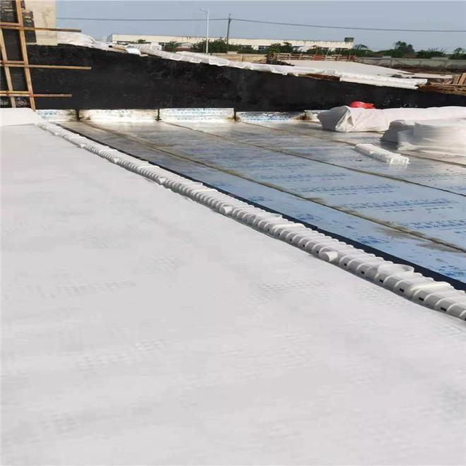 高分子防护排水异型片在虹吸排水系统中的应用