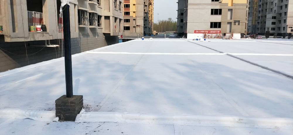 高分子防护排水异形片/长效复合排水板-车库顶板排水